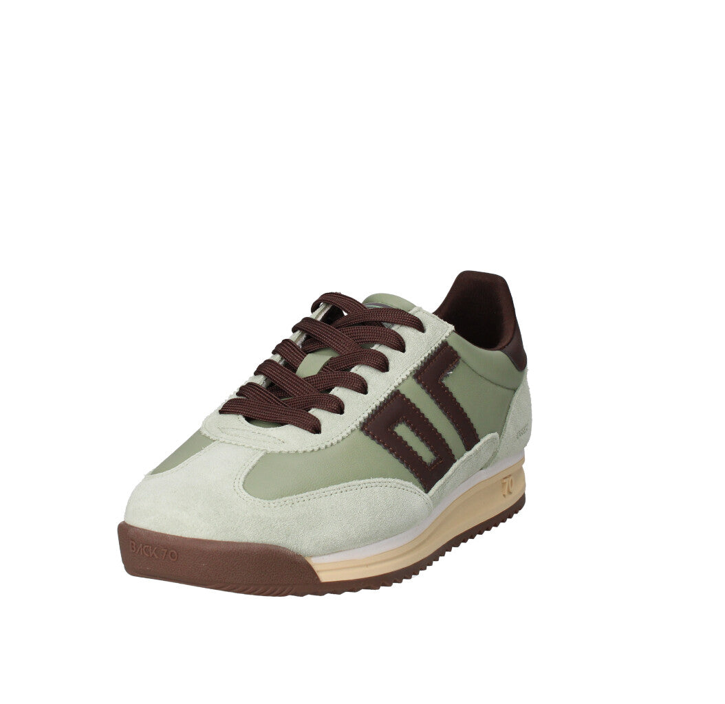 BACK 70 SNEAKERS Donna 108009-000044 VERDE E T.MORO