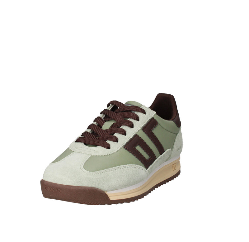 BACK 70 SNEAKERS Donna 108009-000044 VERDE E T.MORO