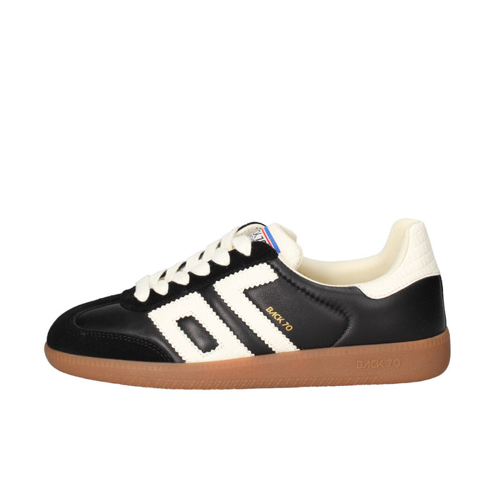 BACK 70 SNEAKERS Donna 108005-000050 NERO E MILK