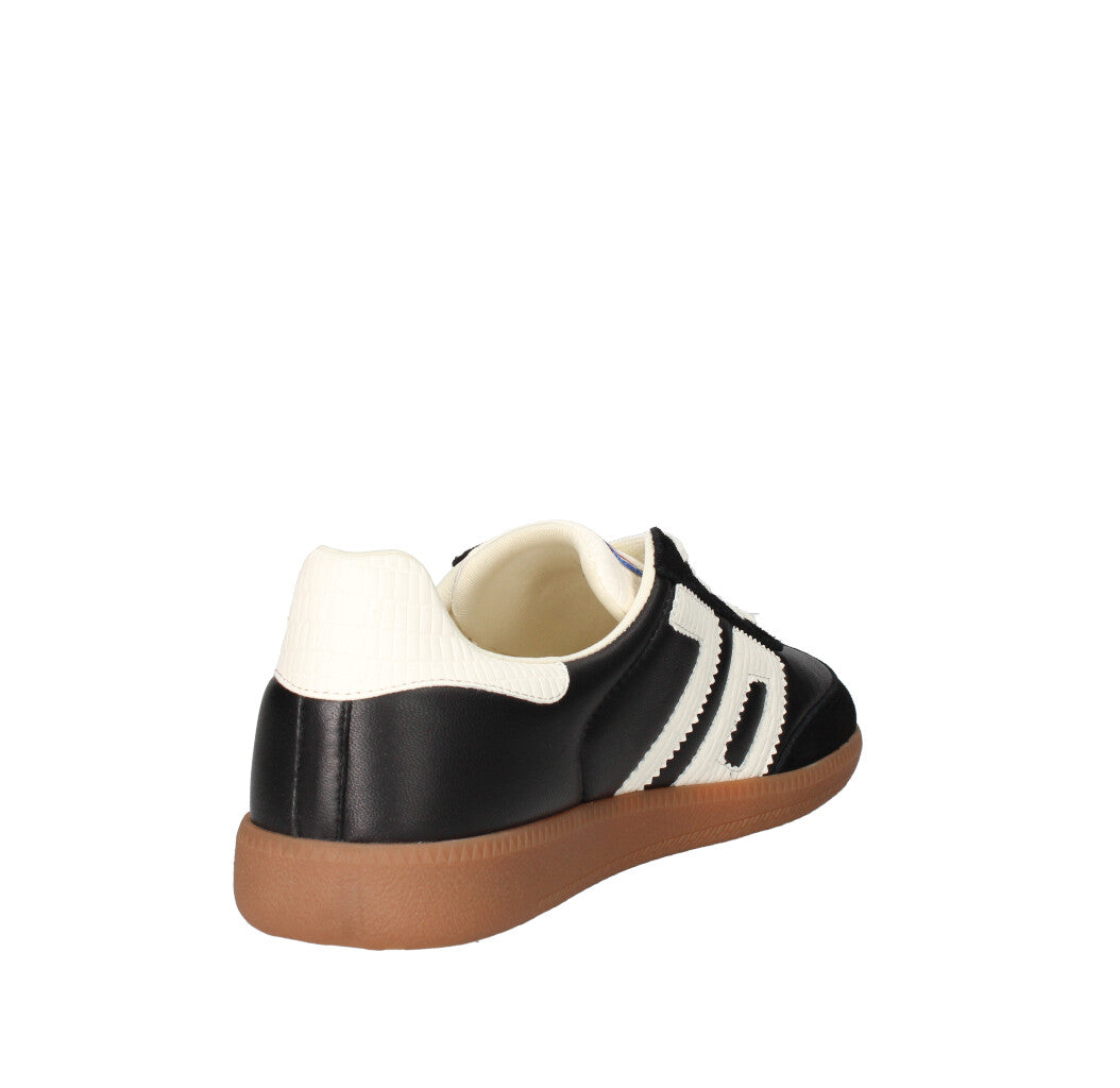 BACK 70 SNEAKERS Donna 108005-000050 NERO E MILK