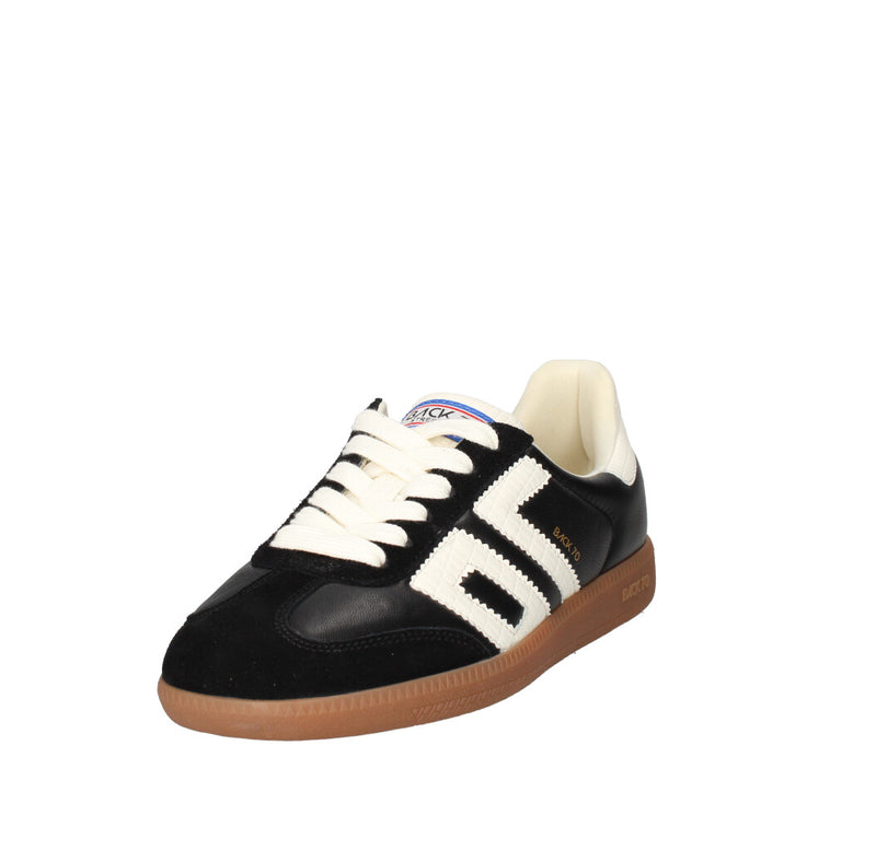 BACK 70 SNEAKERS Donna 108005-000050 NERO E MILK