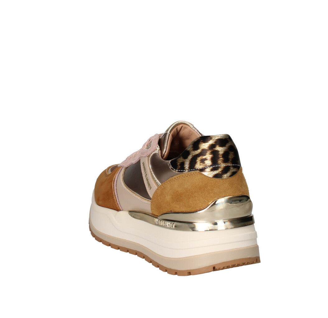 JANET & JANET SNEAKERS Donna J-411 CUOIO E ORO