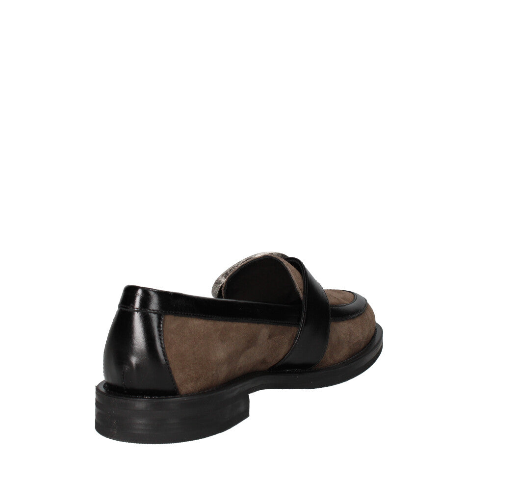 FRAU MOCASSINO Donna 90A5 FANGO TORBA