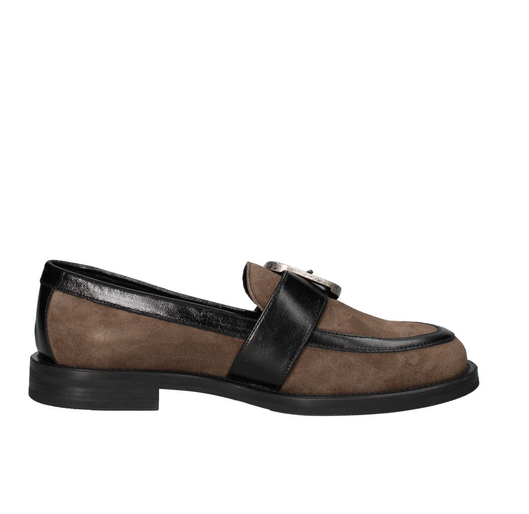 FRAU MOCASSINO Donna 90A5 FANGO TORBA