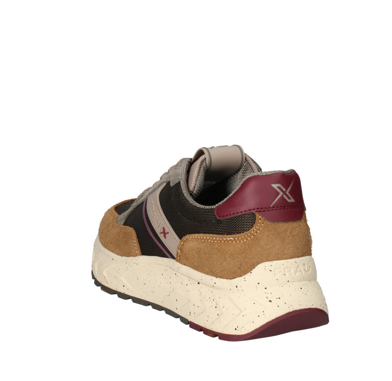 FRAU SNEAKERS  X013 TABACCO