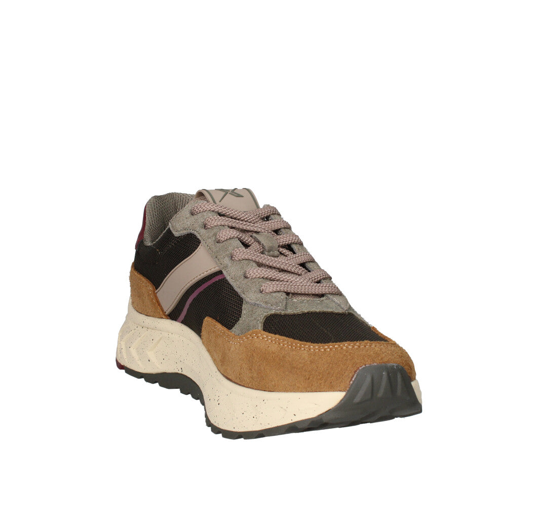 FRAU SNEAKERS  X013 TABACCO