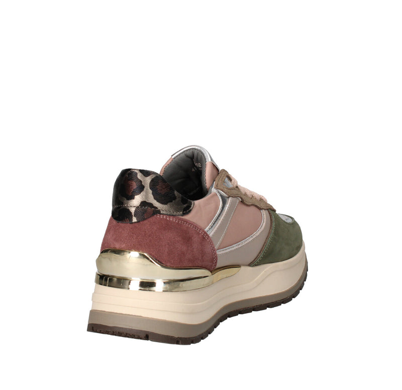 JANET & JANET SNEAKERS Donna J-411 MULTICOLOR VERDE