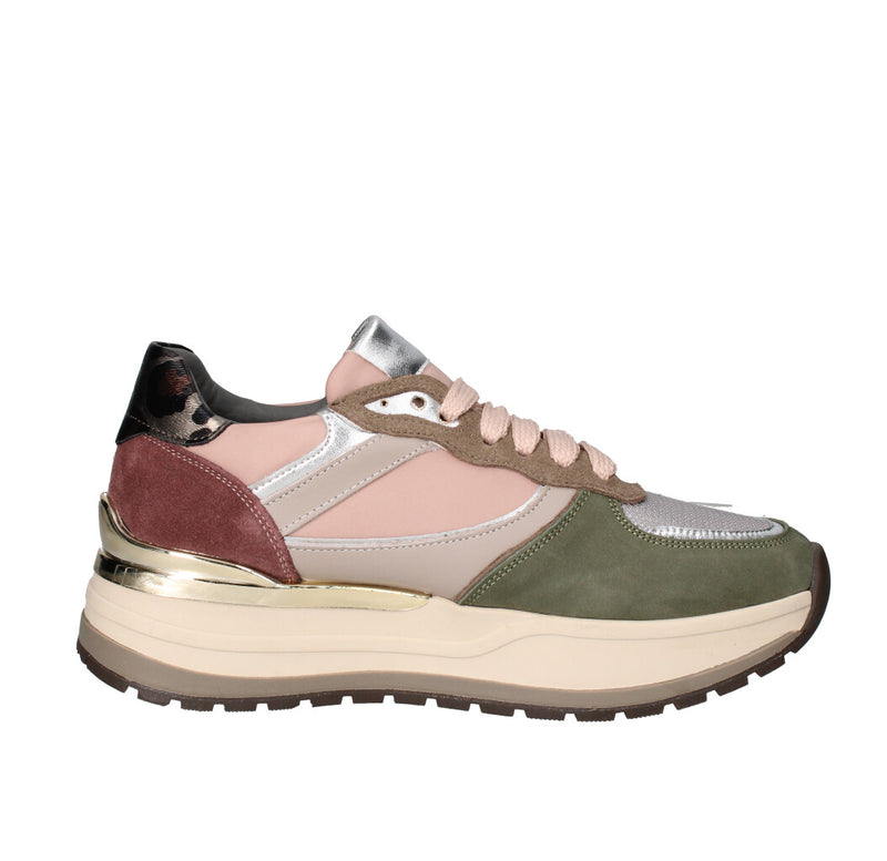 JANET & JANET SNEAKERS Donna J-411 MULTICOLOR VERDE