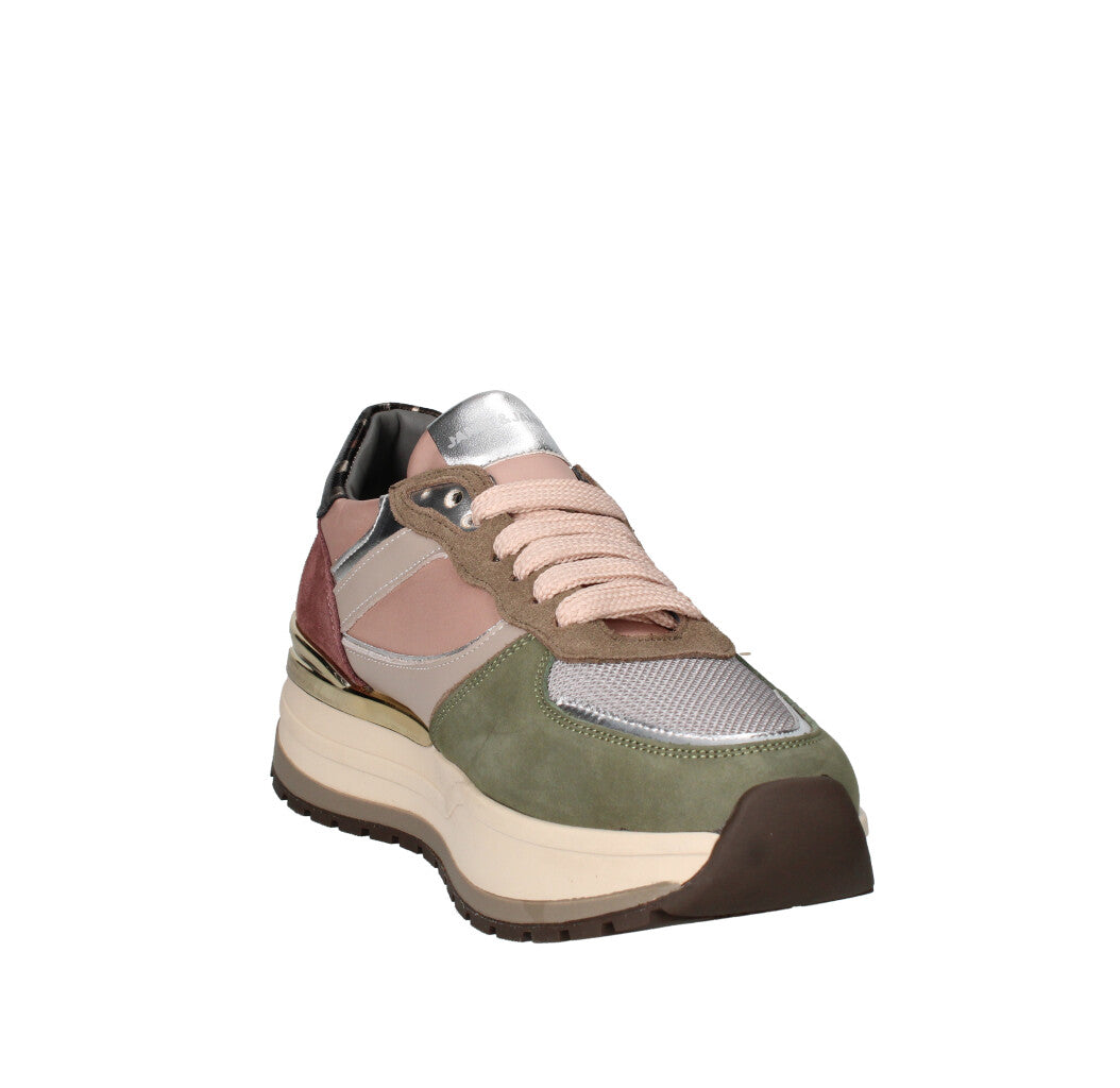 JANET & JANET SNEAKERS Donna J-411 MULTICOLOR VERDE