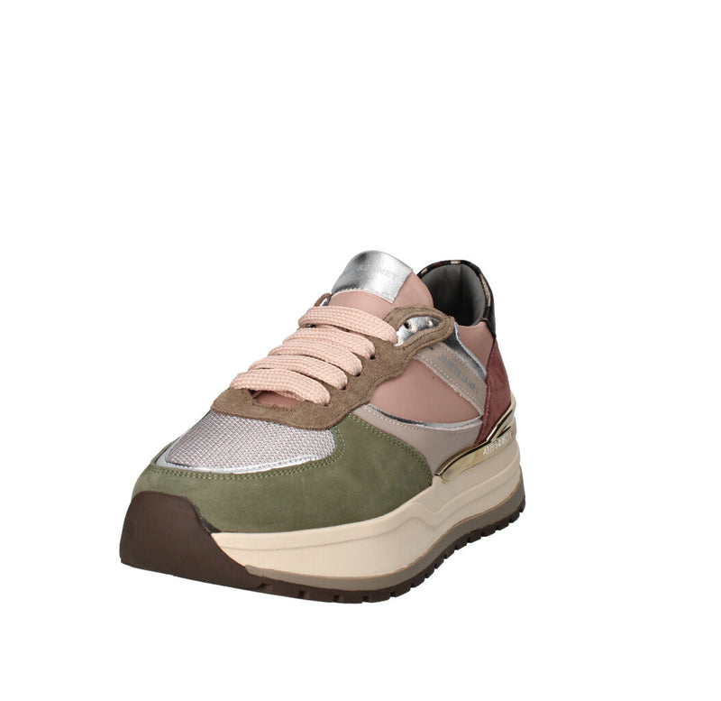 JANET & JANET SNEAKERS Donna J-411 MULTICOLOR VERDE