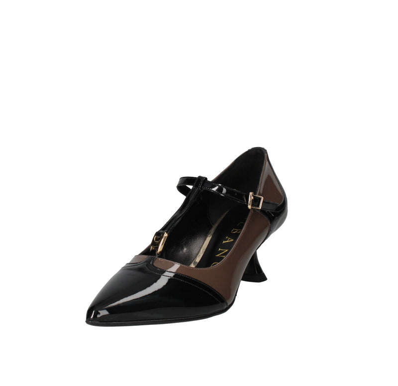 ALBANO DECOLLETE' Donna 2937 NERO E TAUPE