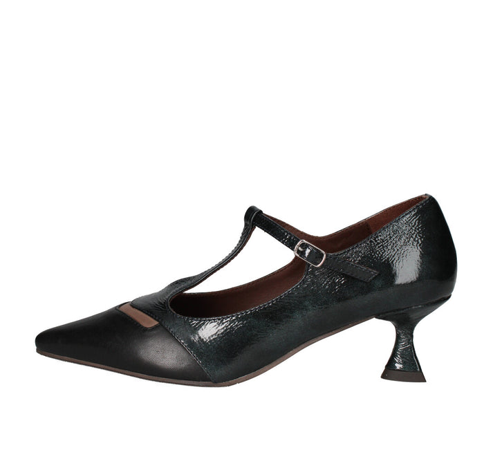 LA VITRINA DECOLLETE' Donna TAORMINA50B VERDE E NERO