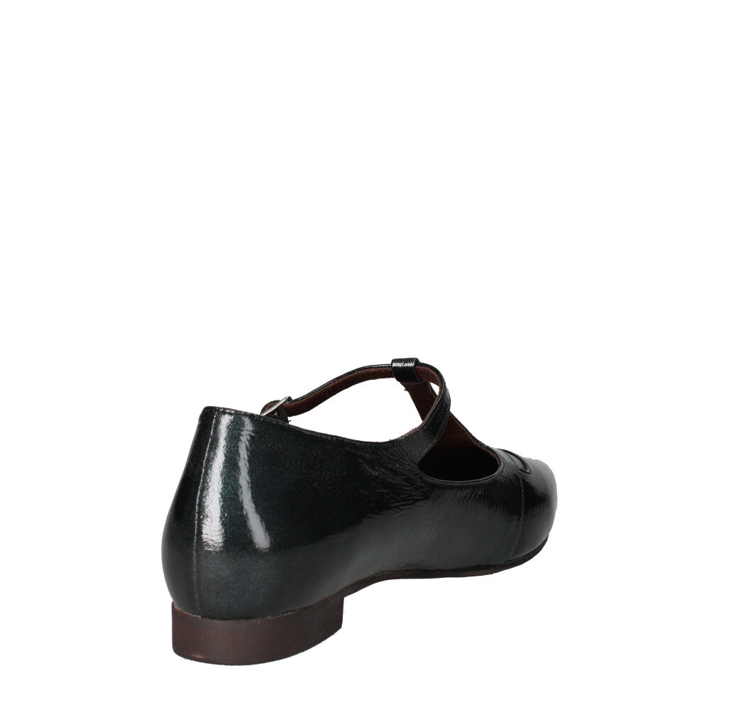 LA VITRINA DECOLLETE' Donna TAORMINA10 VERDE E NERO