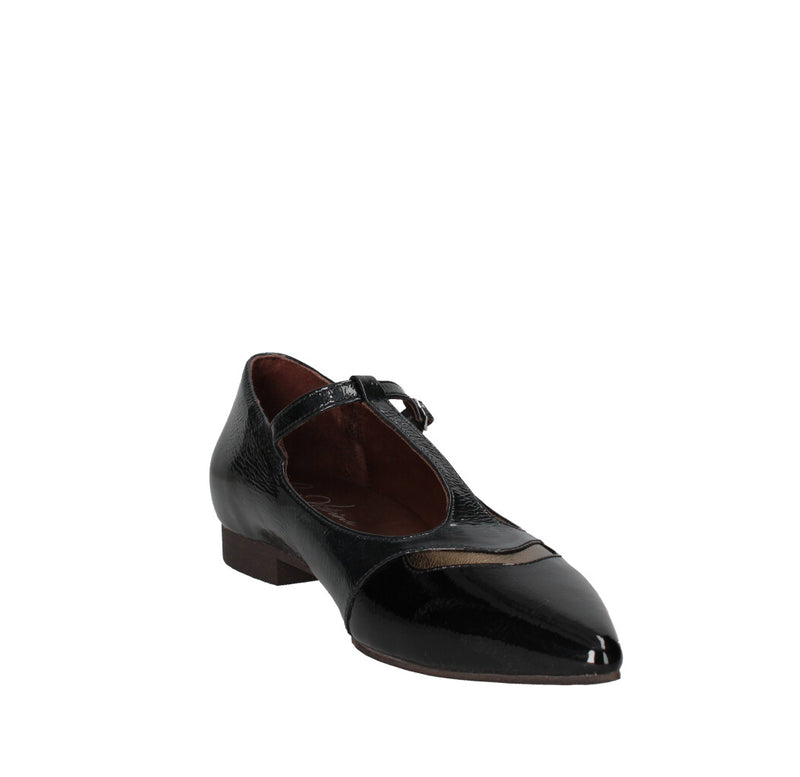 LA VITRINA DECOLLETE' Donna TAORMINA10 VERDE E NERO