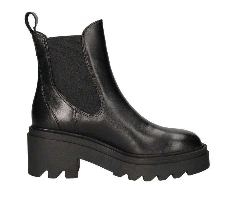 FRANCESCO BRUNELLI STIVALETTO Donna CL5714 NERO