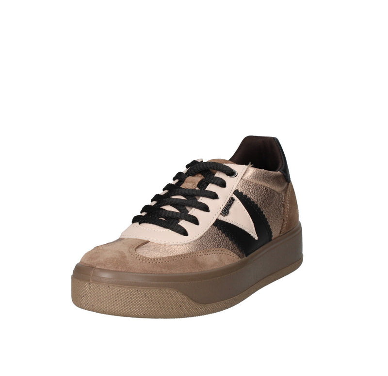 IGI&CO SNEAKERS Donna 8669922 FANGO NUDE E NERO