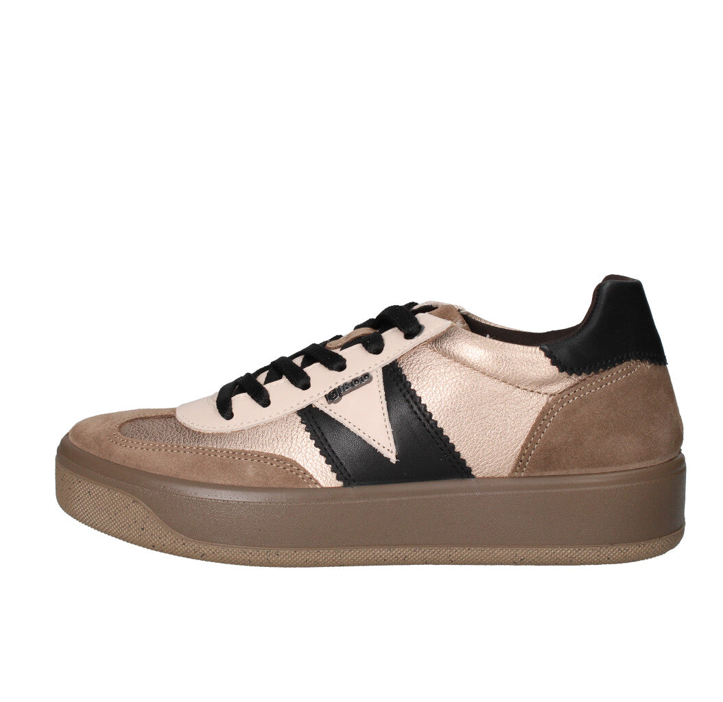 IGI&CO SNEAKERS Donna 8669922 FANGO NUDE E NERO