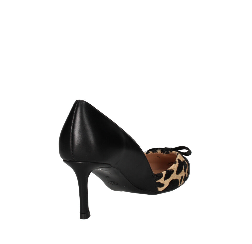 CLAUD.V DECOLLETE' Donna YH08-01M MACULATO BEIGE E NERO