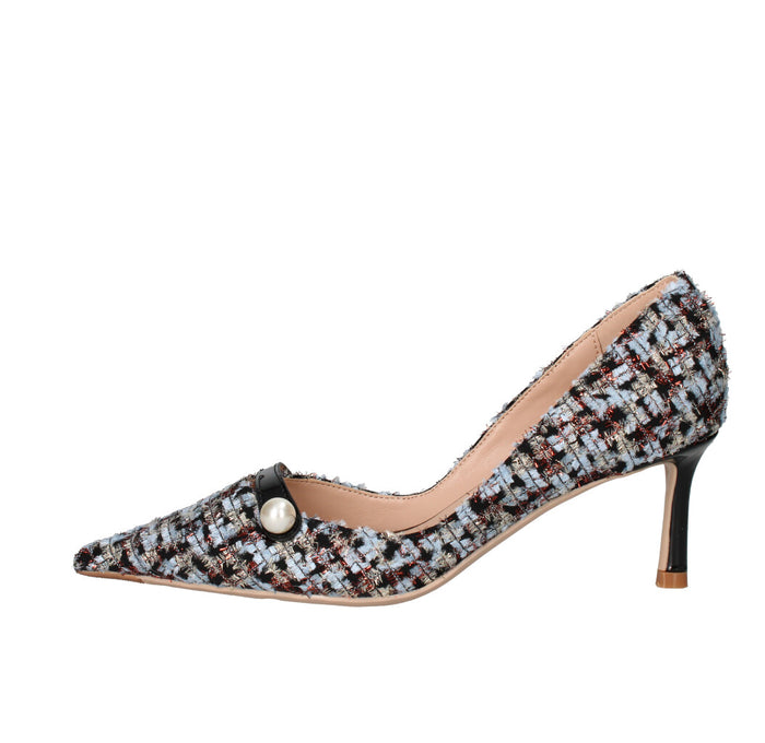 CLAUD.V DECOLLETE' Donna YH08-02T MULTICOLOR BLU