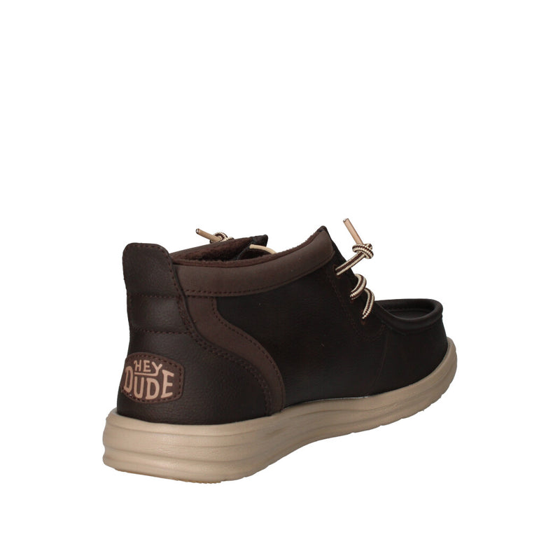 HEY DUDE SNEAKERS  WALLY MID GRIP T MORO