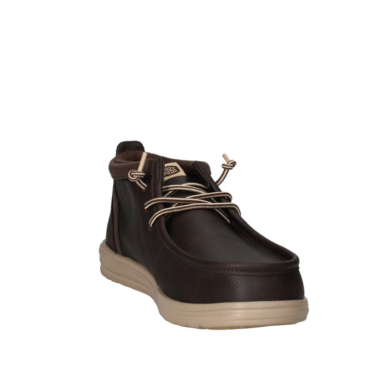 HEY DUDE SNEAKERS  WALLY MID GRIP T MORO