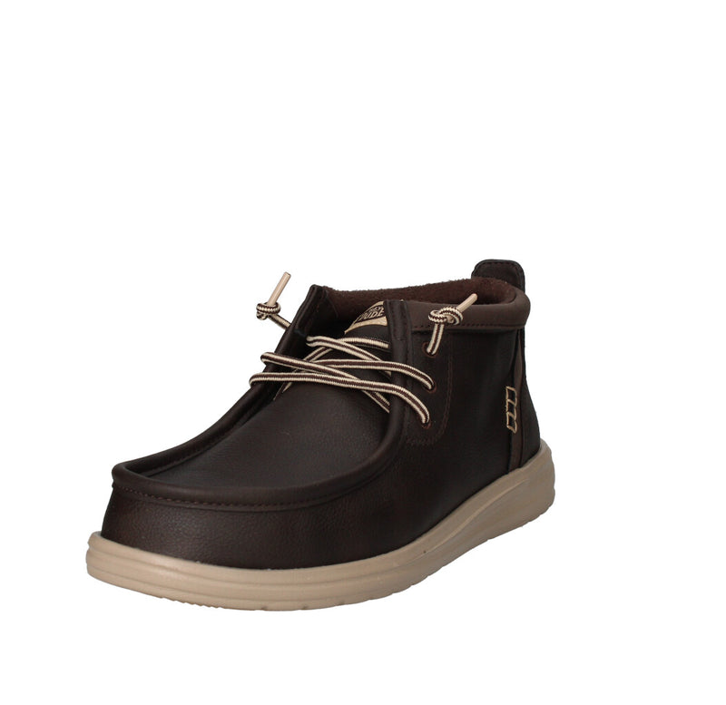 HEY DUDE SNEAKERS  WALLY MID GRIP T MORO