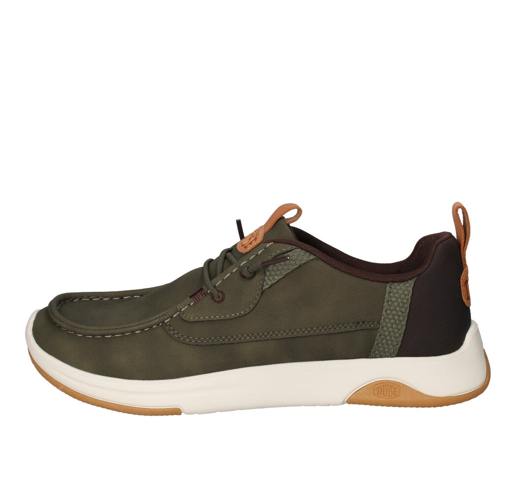 HEY DUDE SNEAKERS  WALLY DRIFT CLASSIC VERDE