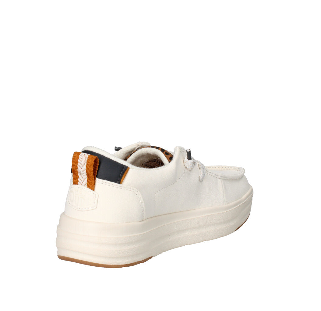 HEY DUDE SNEAKERS Donna WENDY NOVA CLASSIC AVORIO EGRET