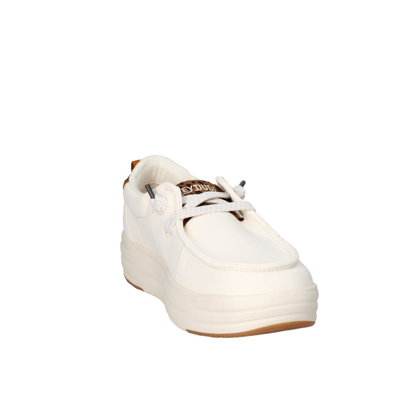 HEY DUDE SNEAKERS Donna WENDY NOVA CLASSIC AVORIO EGRET