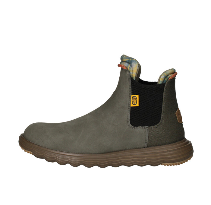 HEY DUDE STIVALETTO  BRANSON CLASSIC VERDE OLIVA