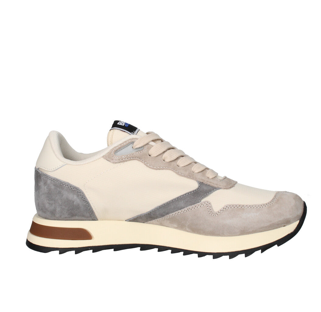 BLAUER. U.S.A. SNEAKERS  S6RYDER01/NYS CREMA E GRIGIO