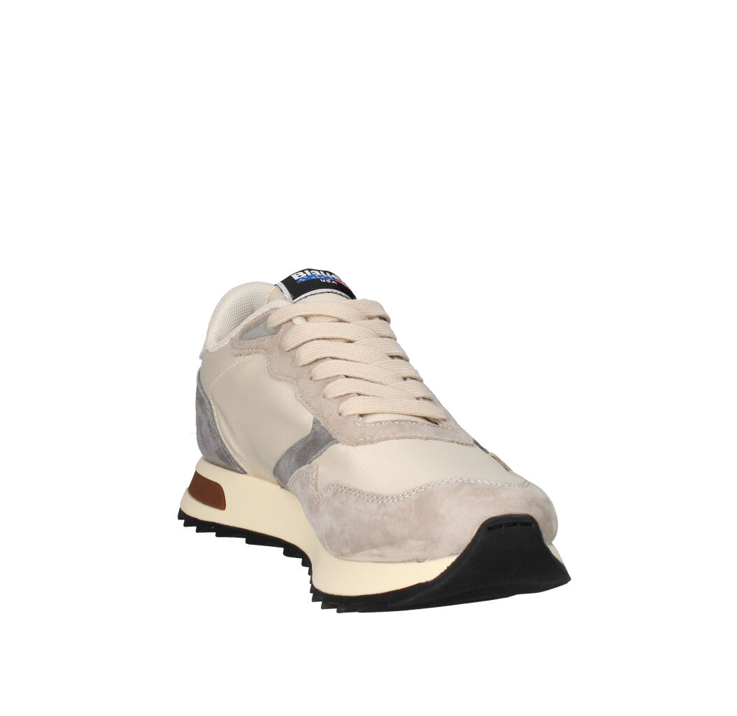 BLAUER. U.S.A. SNEAKERS  S6RYDER01/NYS CREMA E GRIGIO