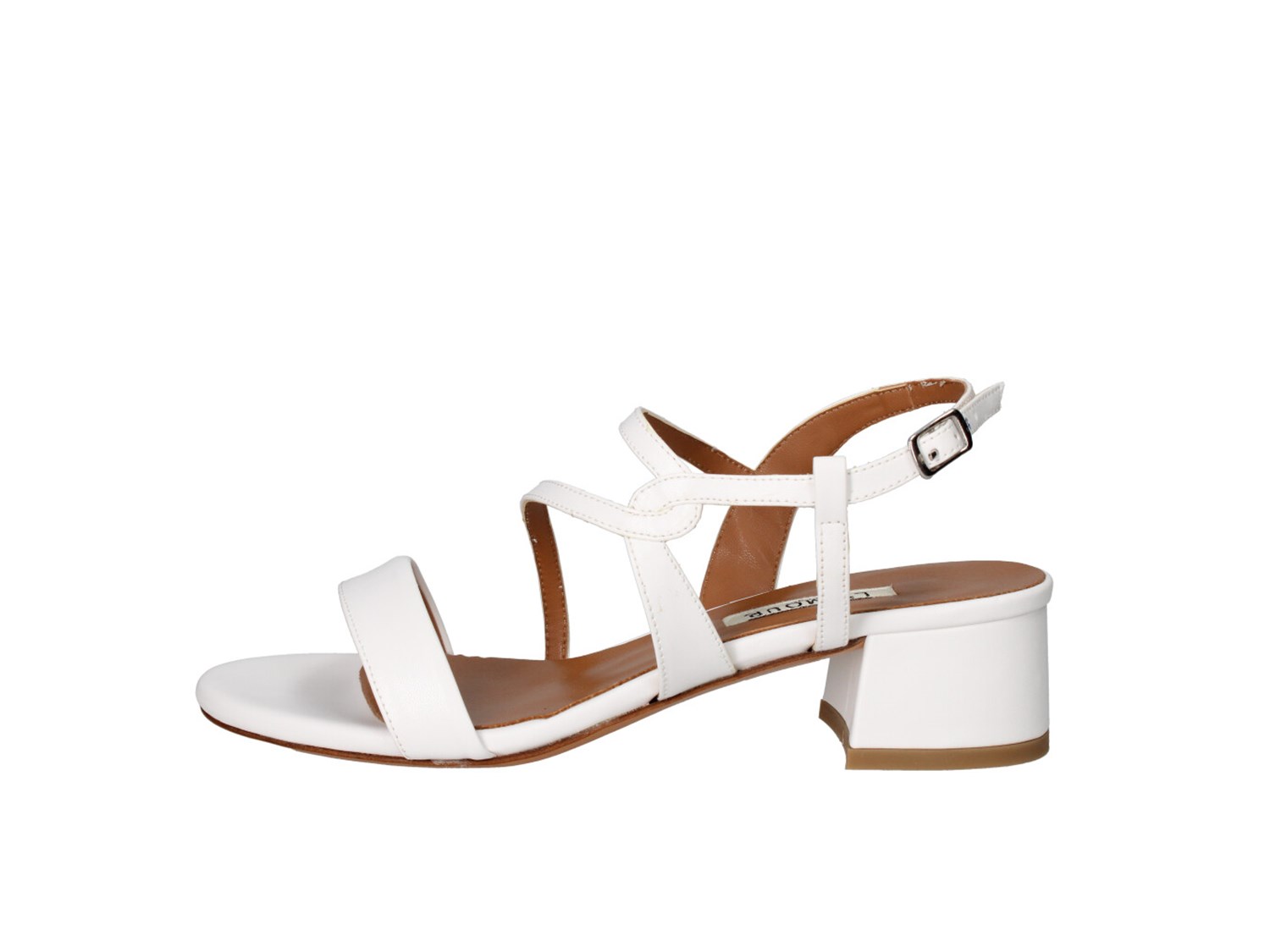 L'amour L149 Bianco Scarpe Donna Sandalo