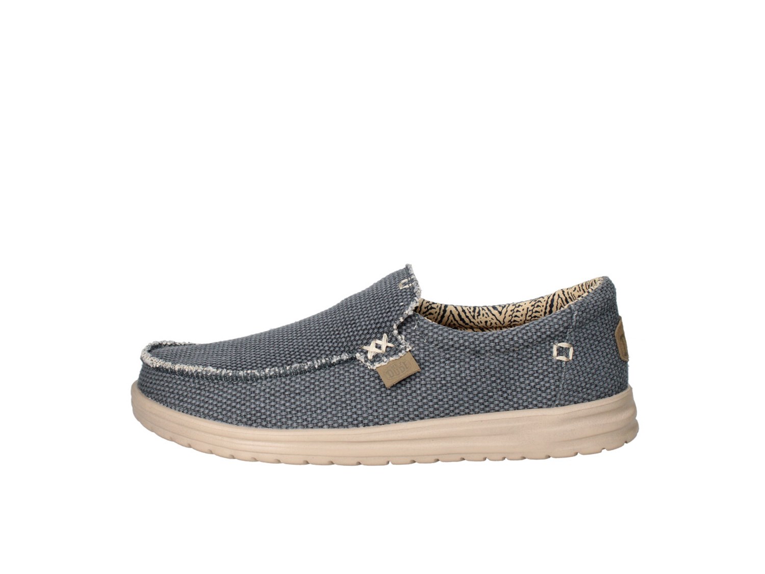 Hey Dude Mikka Braided Deep Blue Scarpe Uomo Mocassino