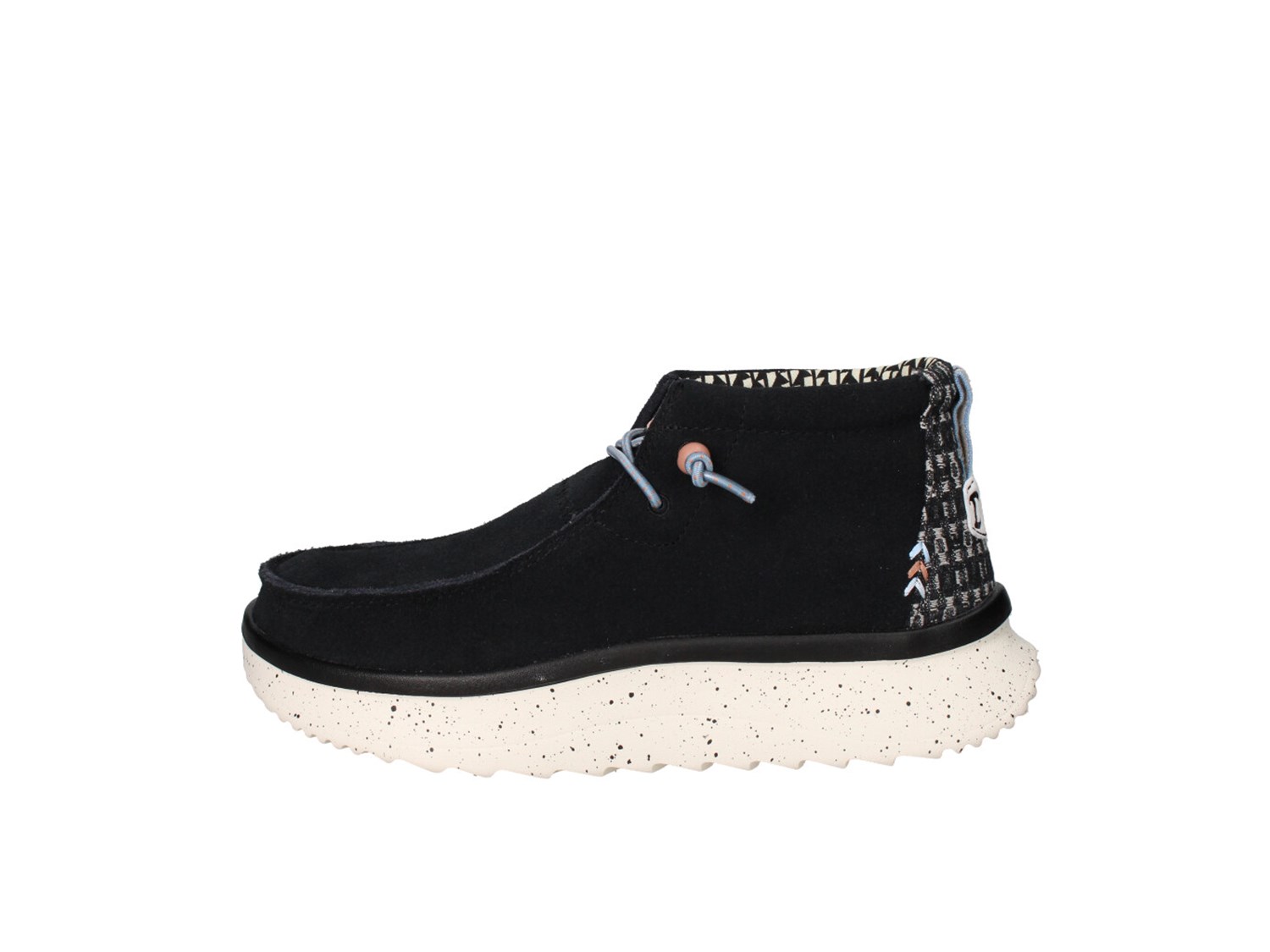 Hey Dude Wendy Peak Hi Suede Black Scarpe Donna Sneakers