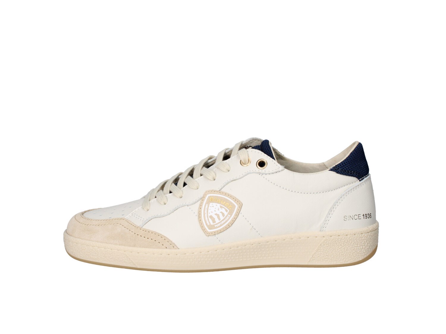 Blauer. U.s.a. S5murray12/lem Crema E Avion Scarpe Uomo Sneakers