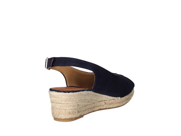 Frau 06b0 Blu Scarpe Donna Espadrillas