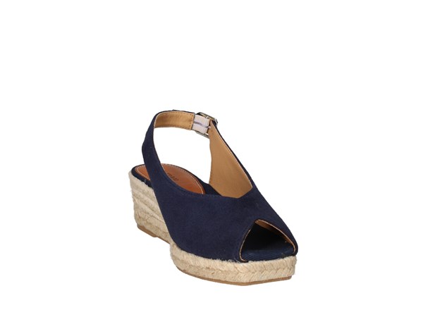 Frau 06b0 Blu Scarpe Donna Espadrillas