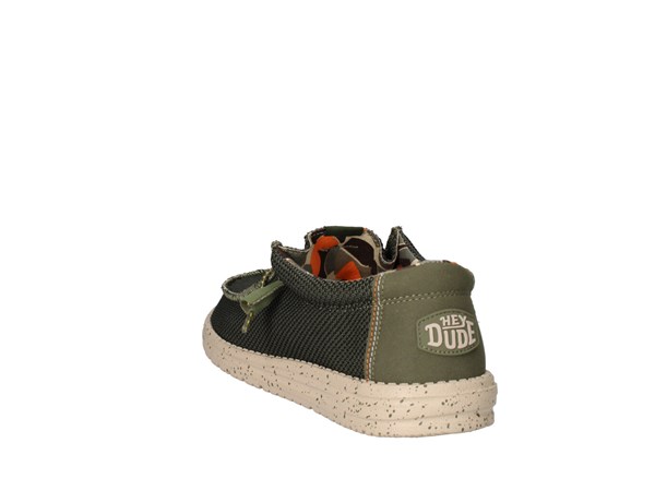 Hey Dude Wally Sox Stitch Pine Verde Scarpe Uomo Mocassino