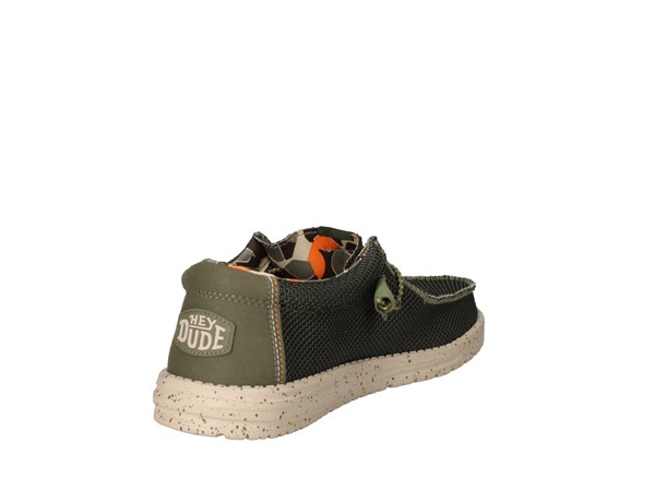 Hey Dude Wally Sox Stitch Pine Verde Scarpe Uomo Mocassino