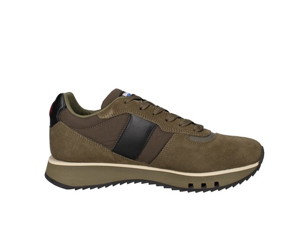 Blauer. U.s.a. F4tokyo01/tas Verde Militare Scarpe Uomo Sneakers