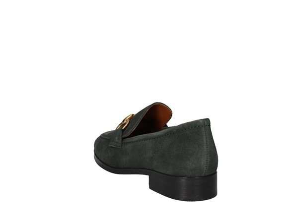 Francesco Brunelli Ab4103 Verde Scarpe Donna Mocassino