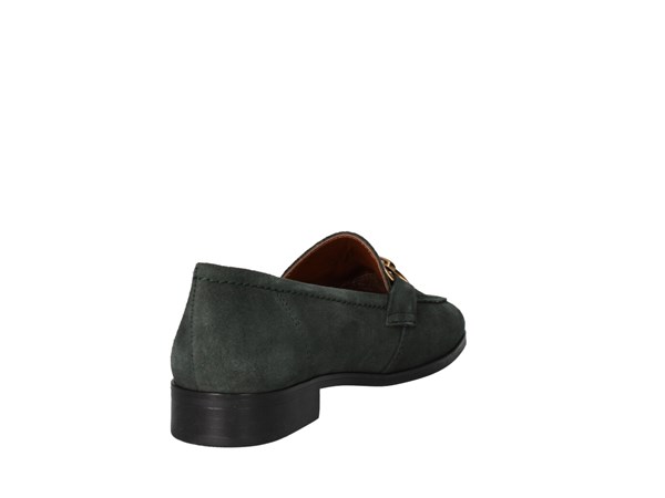 Francesco Brunelli Ab4103 Verde Scarpe Donna Mocassino