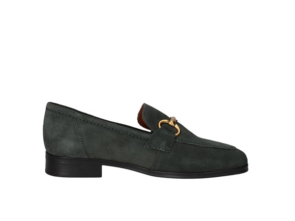 Francesco Brunelli Ab4103 Verde Scarpe Donna Mocassino