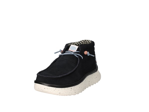 Hey Dude Wendy Peak Hi Suede Black Scarpe Donna Sneakers