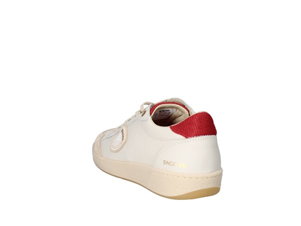 Blauer. U.s.a. S5murray12/lem Crema E Rosso Scarpe Uomo Sneakers