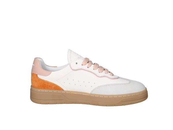 Janet & Janet J-091b Ghiaccio White Pink Scarpe Donna Sneakers