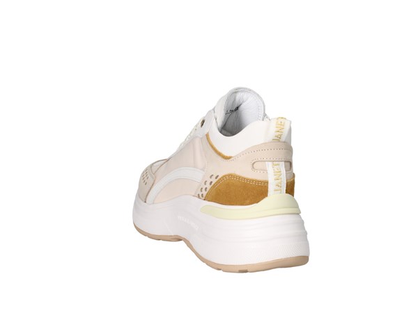 Janet & Janet J-062a Beige Nude E Senape Scarpe Donna Sneakers