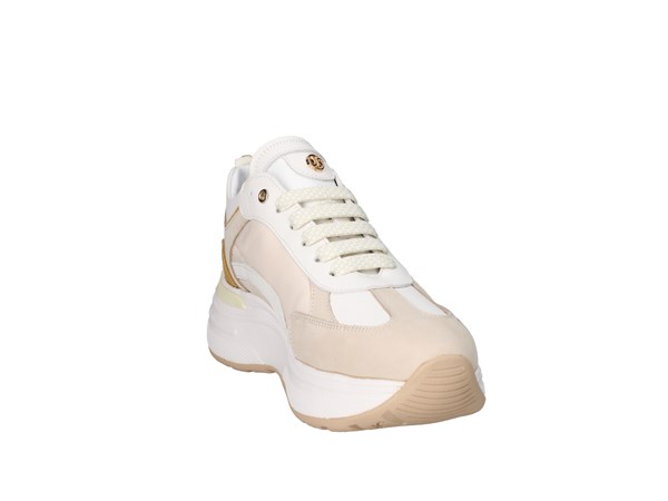 Janet & Janet J-062a Beige Nude E Senape Scarpe Donna Sneakers